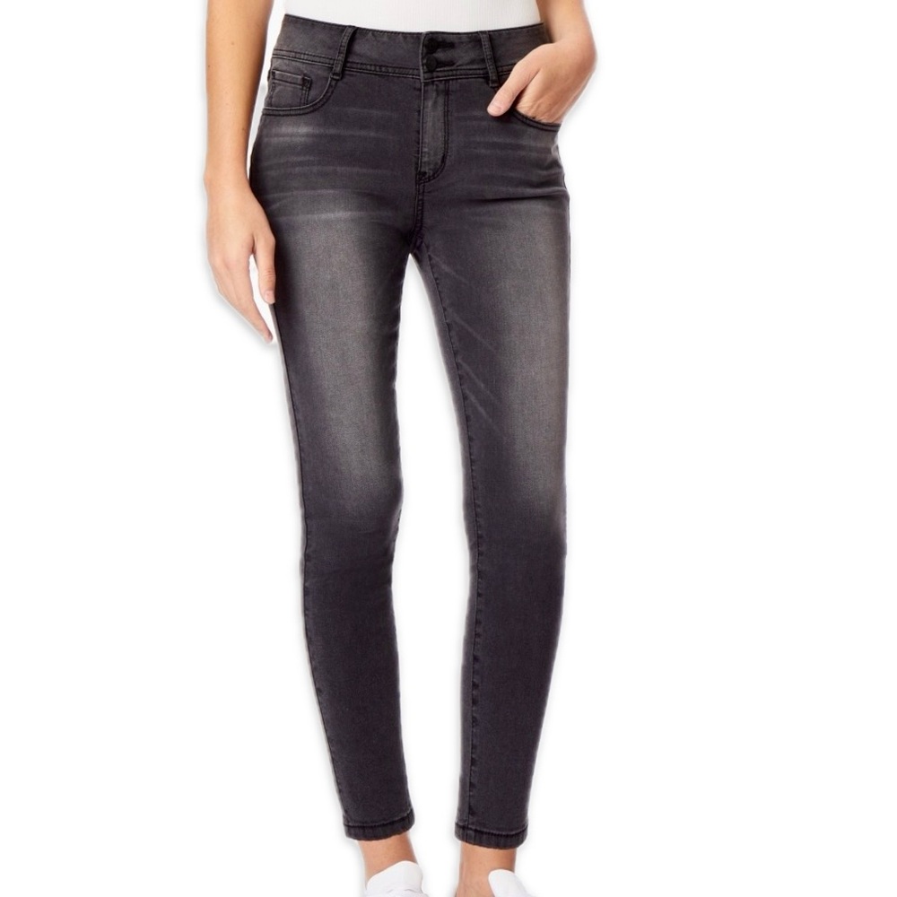 WallFlower Curvy Stretch Black Skinny Jeans Size 3